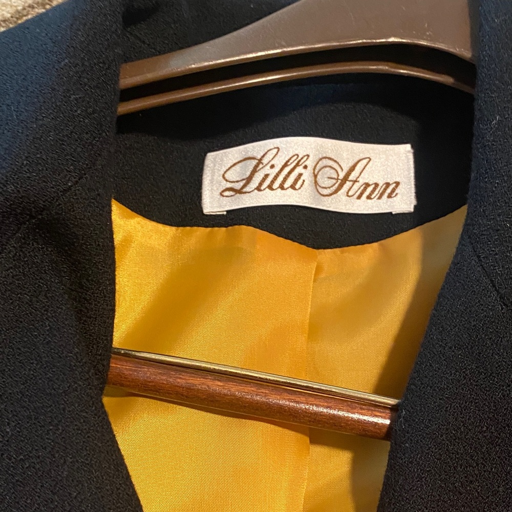 Vintage Lilli Anne Colorblock Women's Blazer 10 P ? Medium? $100 - Picture 2 of 8